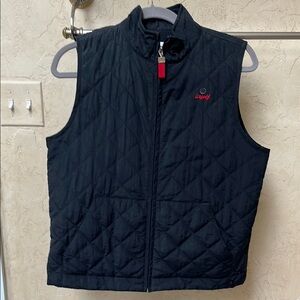 Lizgolf Black Quilted Jacket